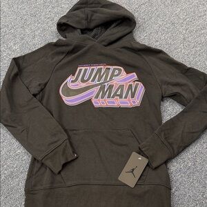 Jordan Jumpman Black Logo Hoodie NWT
